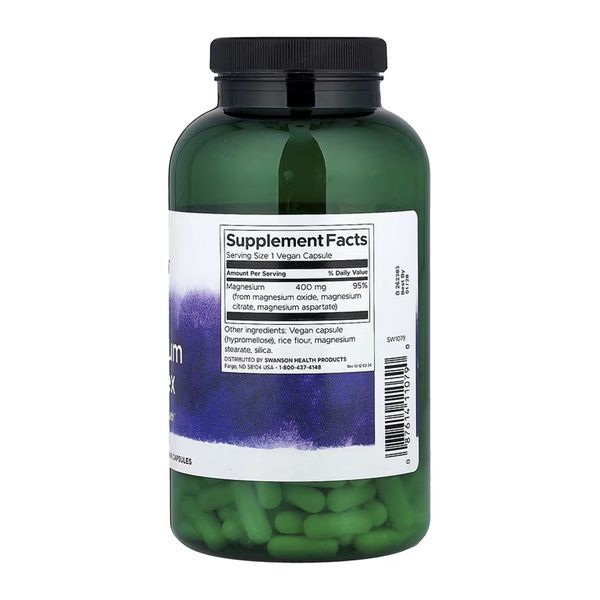 Triple Magnesium Complex 400mg - 300caps 100-89-7242277-20 фото